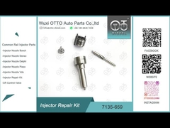 Kit di riparazione dell'ugello dell'iniettore Delphi R02801D