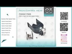 Visualizza la valvola dell'iniettore Bosch con controllo piezoelettrico F00GX17005 per la demo della serie 0445116