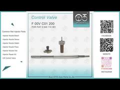 Visualizzazione F00VC01200 Valvola Common Rail F 00V C01 200 Valvola della pompa del carburante per iniezione 0445110351 Demo