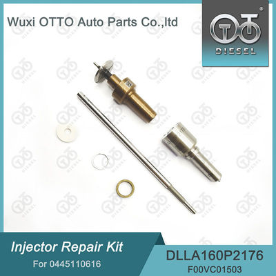 Kit di riparazione iniettore Common Rail 0445110616, Kit di revisione iniettore diesel parti di ricambio