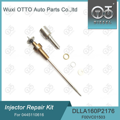 Kit di riparazione iniettore Bosch 0445110616 con ugello DLLA162P2176