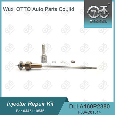 Kit di riparazione revisione iniettori diesel per iniettori 0445110546 Ugello DLLA160P2380