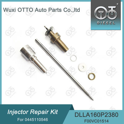 Kit di riparazione revisione iniettori diesel per iniettori 0445110546 Ugello DLLA160P2380