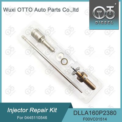 Kit di riparazione revisione iniettori diesel per iniettori 0445110546 Ugello DLLA160P2380
