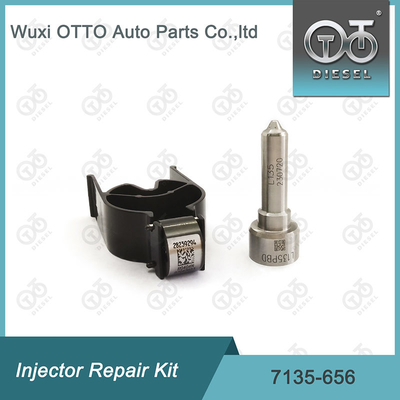Kit di riparazione dell'iniettore Delphi 7135-656 per R00504Z con ugello L135PBD