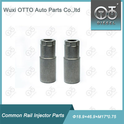 Dado di cappuccio per ugello iniettore diesel in acciaio super rapido Dimensione Φ18.9×46.9×M17*0.75 per iniettore piezoelettrico con sacchetto di plastica in scatola di carta