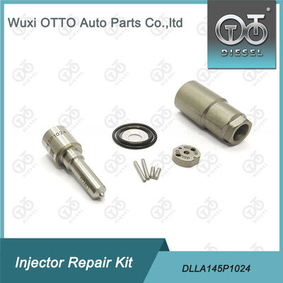 Kit di riparazione dell'iniettore Diesel Denso con ugello DLLA145P1024 per modello 23670-0L010 in acciaio ad alta velocità