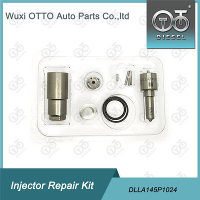 Kit di riparazione dell'iniettore Diesel Denso con ugello DLLA145P1024 per modello 23670-0L010 in acciaio ad alta velocità