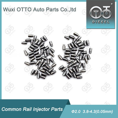 Kit di spessori per regolazione iniettori Common Rail, rondelle di spessore per riparazione diametro 2,0 mm, 3,80-4,30 (0,05 mm), 50 pezzi/sacchetto, parti di riparazione iniettori diesel