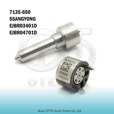 Kit di riparazione dell'iniettore Delphi 7135-650 con ugello L157PBD e valvola di controllo 28239294